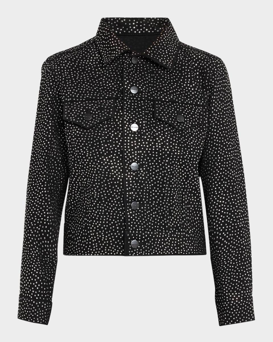 Glam Studs Shrunken Trucker Jacket