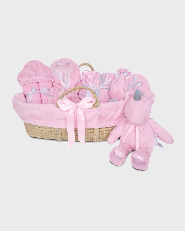 Girl's Luxury Plush Gift Basket Set