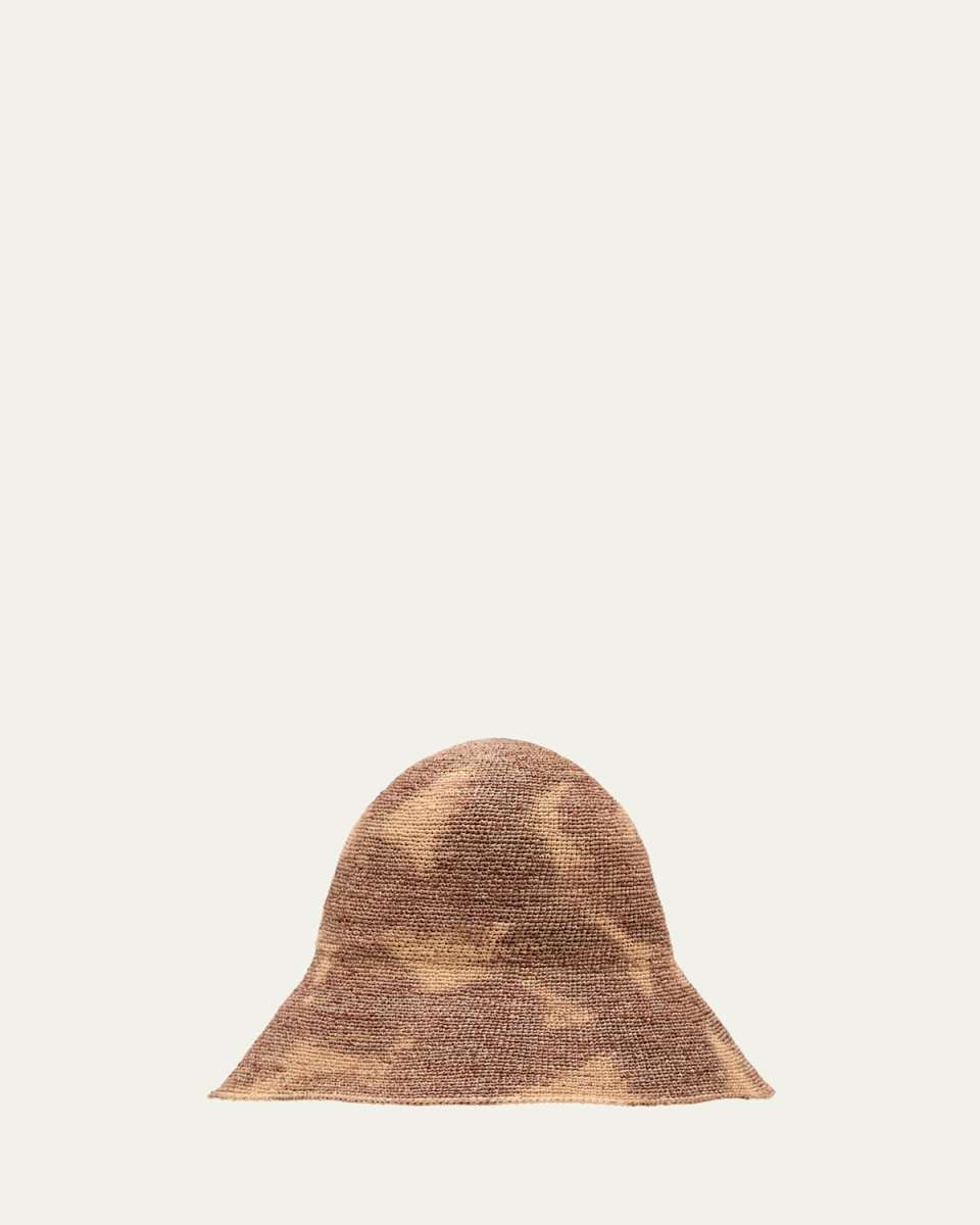 Teagan Raffia Bucket Hat