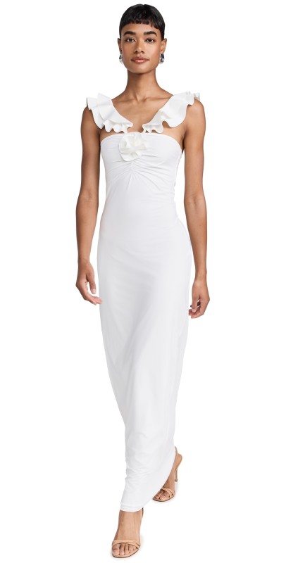 Maygel Coronel Sortilegio Dress Off Whit