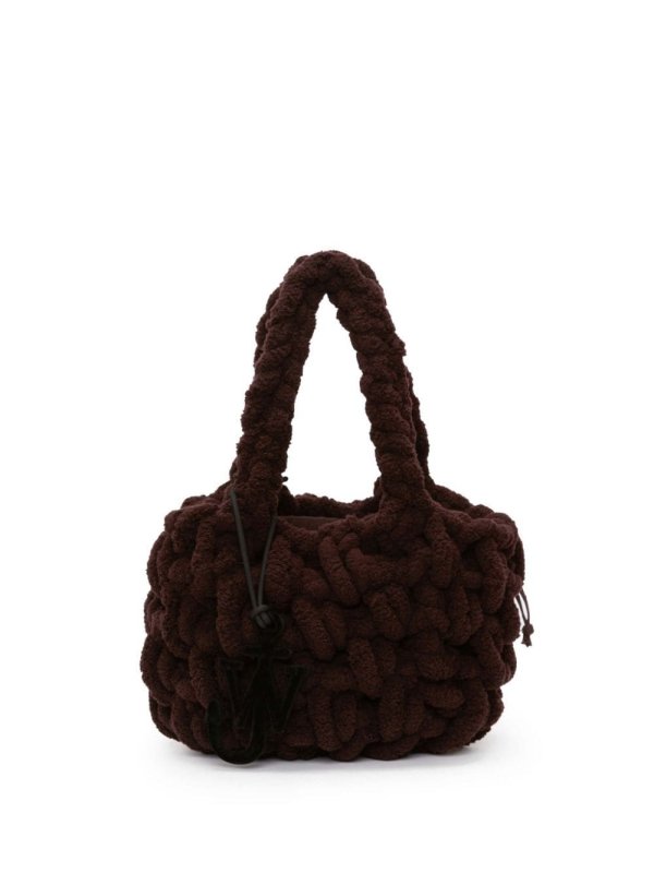 small Blanket Shopper chenille shoulder bag
