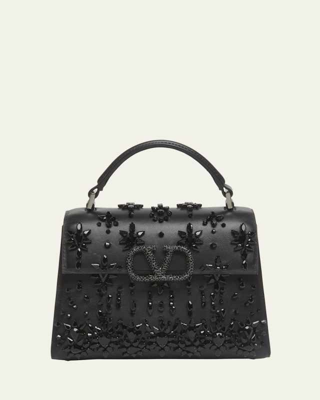 Vsling Mini Rhinestone Top-Handle Bag