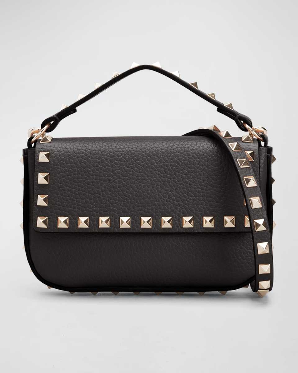 Rockstud Top Handle Shoulder Bag