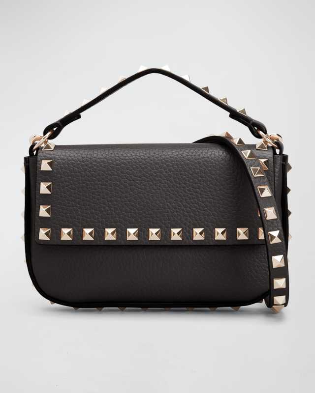 Rockstud Top Handle Shoulder Bag