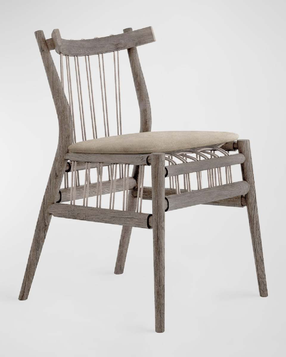 Fansipan Leather Dining Side Chair, Set of 2