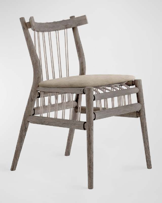 Fansipan Leather Dining Side Chair, Set of 2