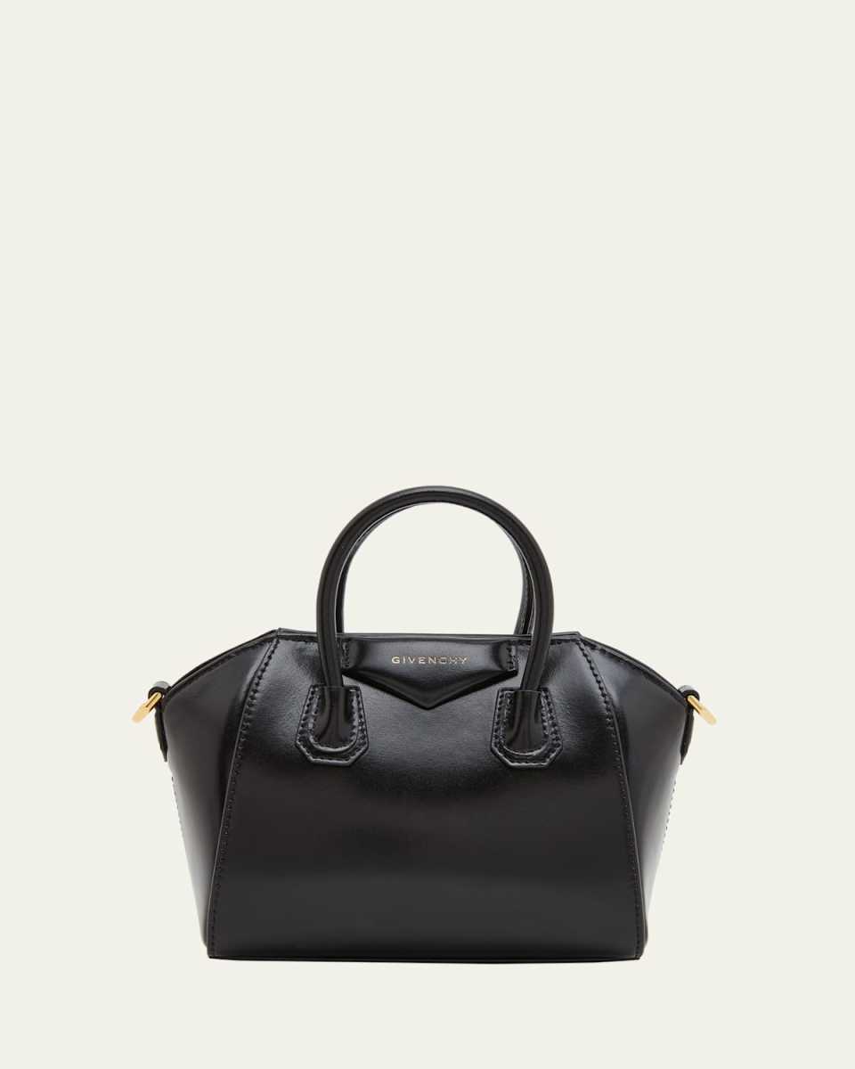 Antigona Toy Top Handle Bag in Box Leather