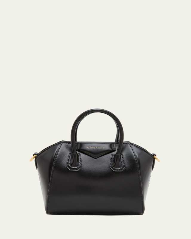 Antigona Toy Top Handle Bag in Box Leather