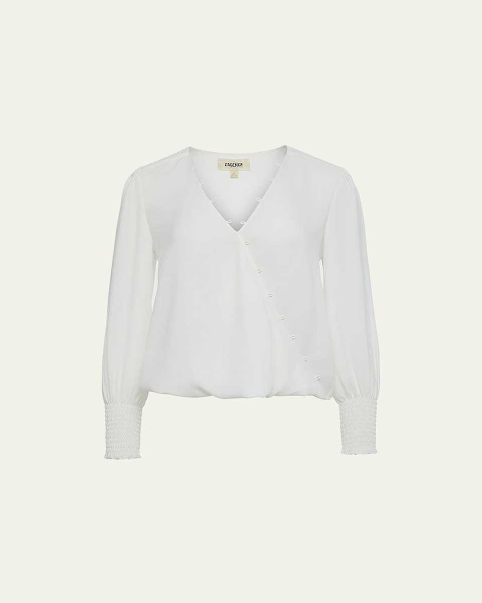 Enzo Cross-Front Blous