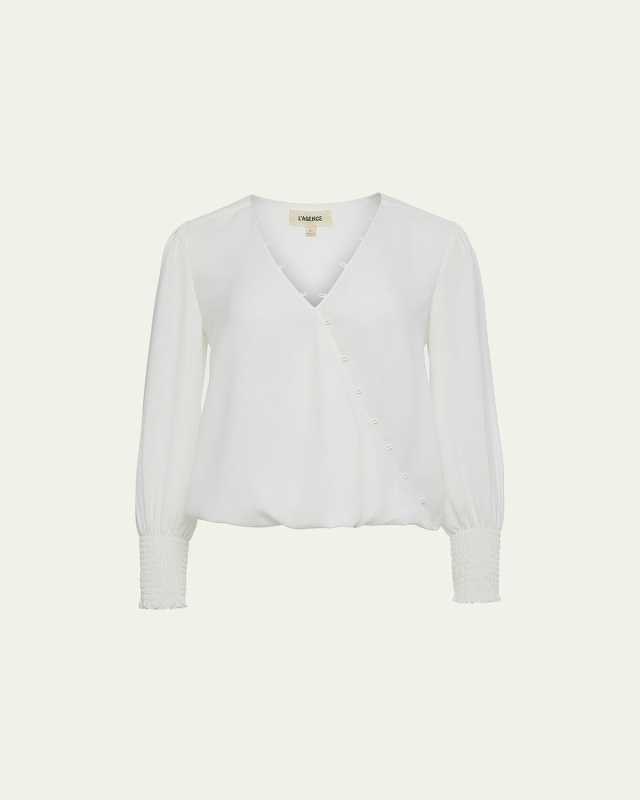 Enzo Cross-Front Blous