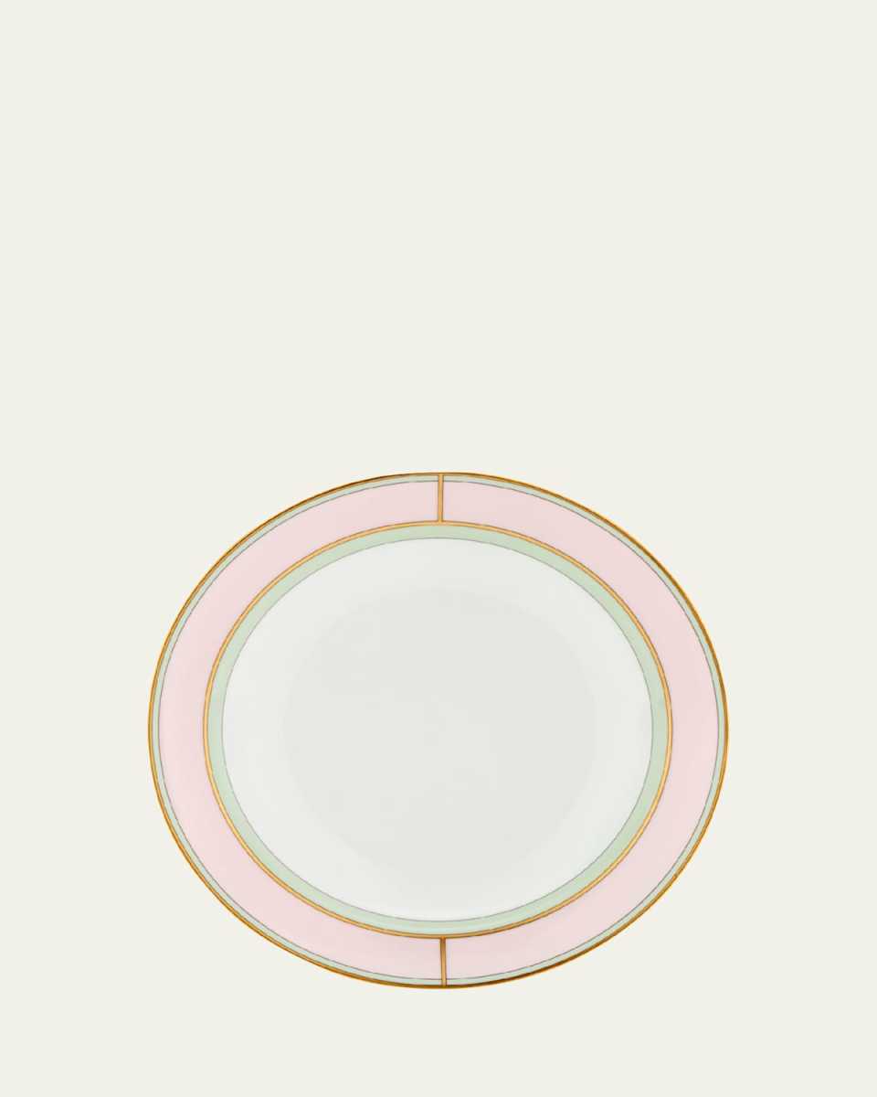 Diva Colonna Soup Plate, Rosa