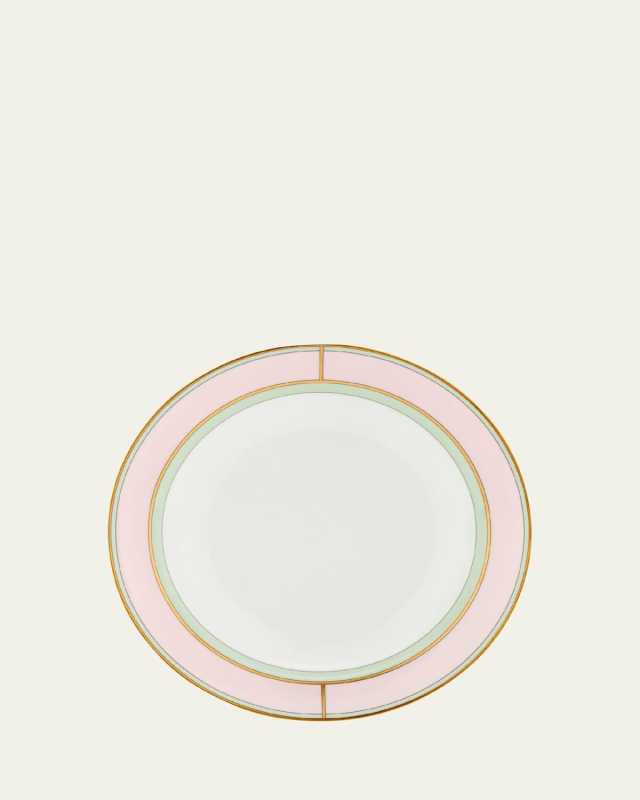 Diva Colonna Soup Plate, Rosa