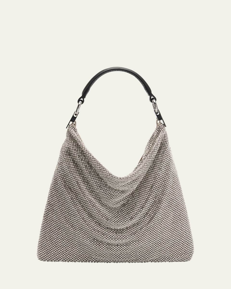 Bella Ciao Crystal Mesh Shoulder Bag