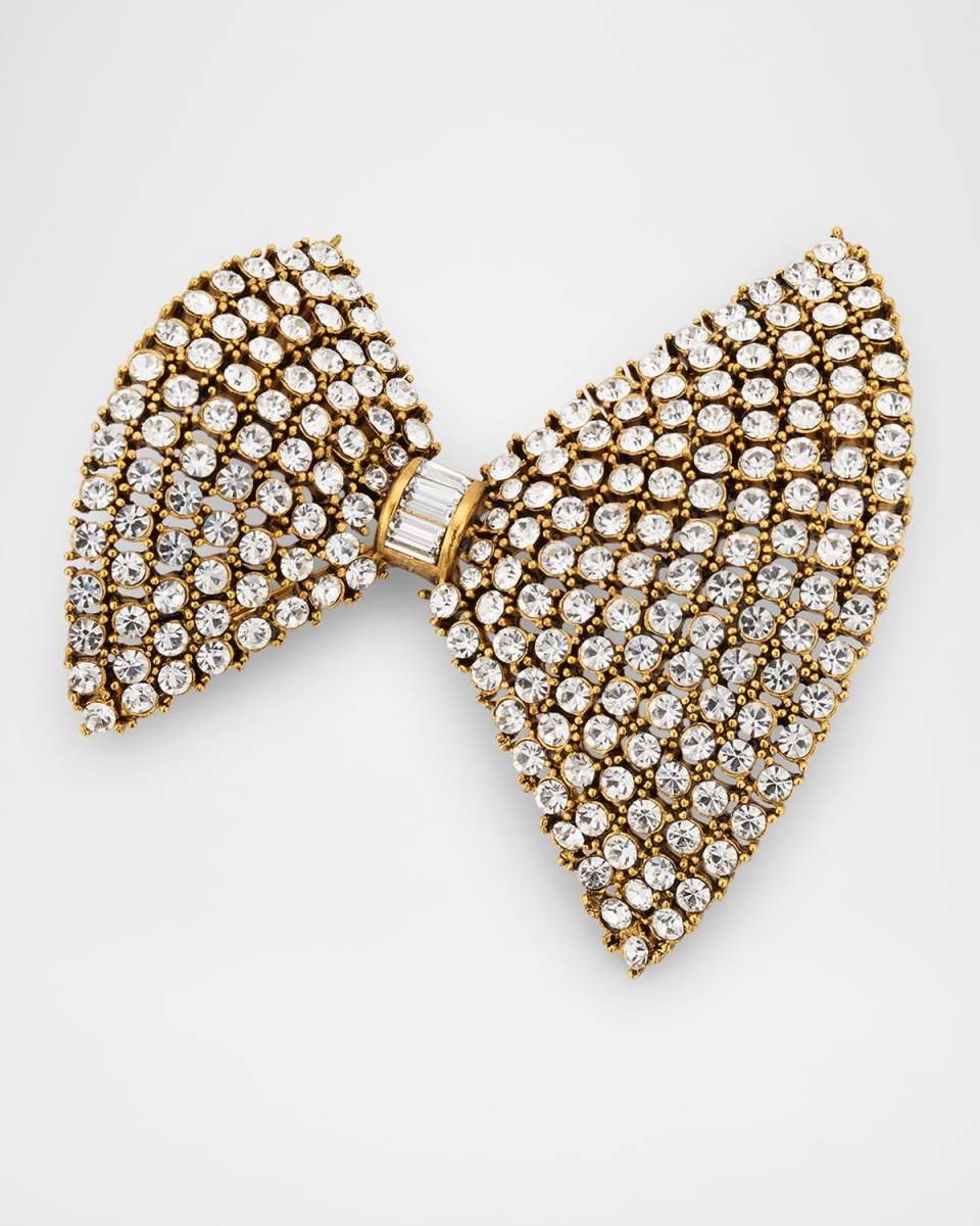 Bow Crystal Pin