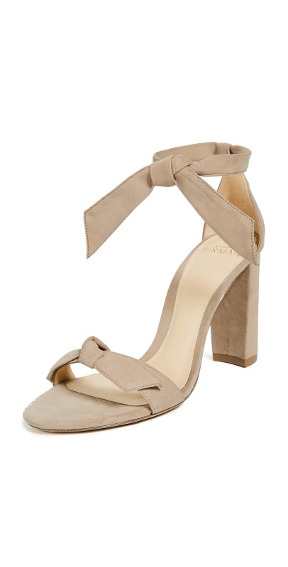 Alexandre Birman Clarita Block 90mm Sandals Cameo