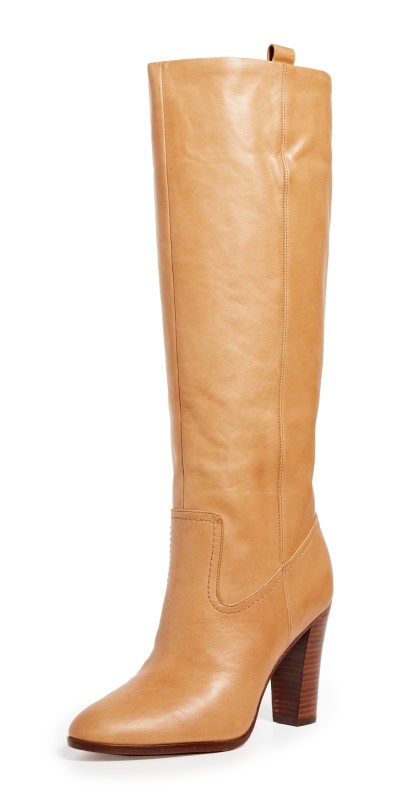 Veronica Beard Vesper Boots Natural