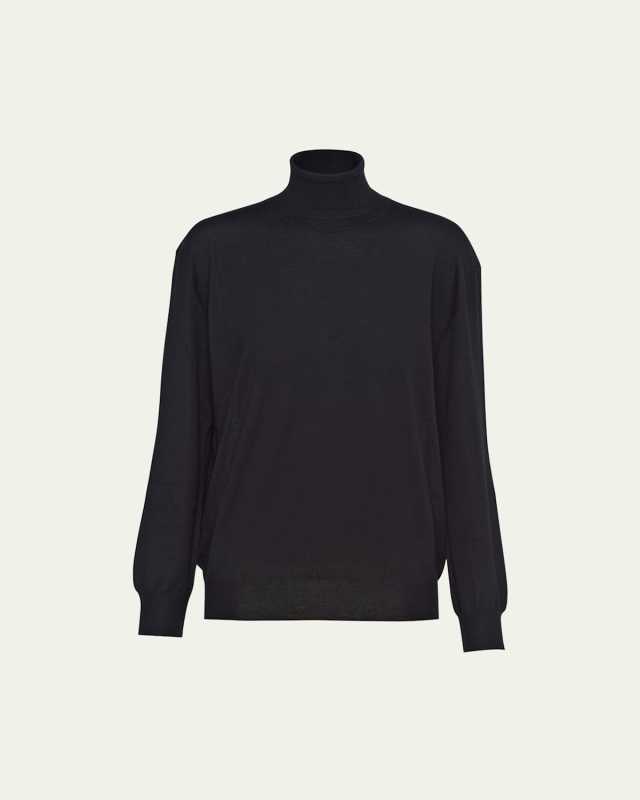 Superfine Cashmere Knit Turtleneck