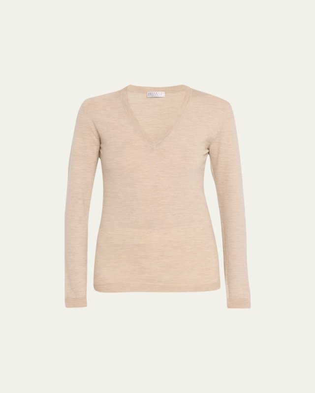 V-Neck Cashmere Sweater