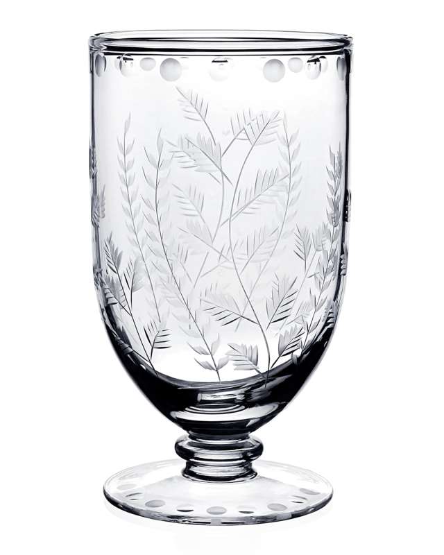 Fern Footed 7" Vase