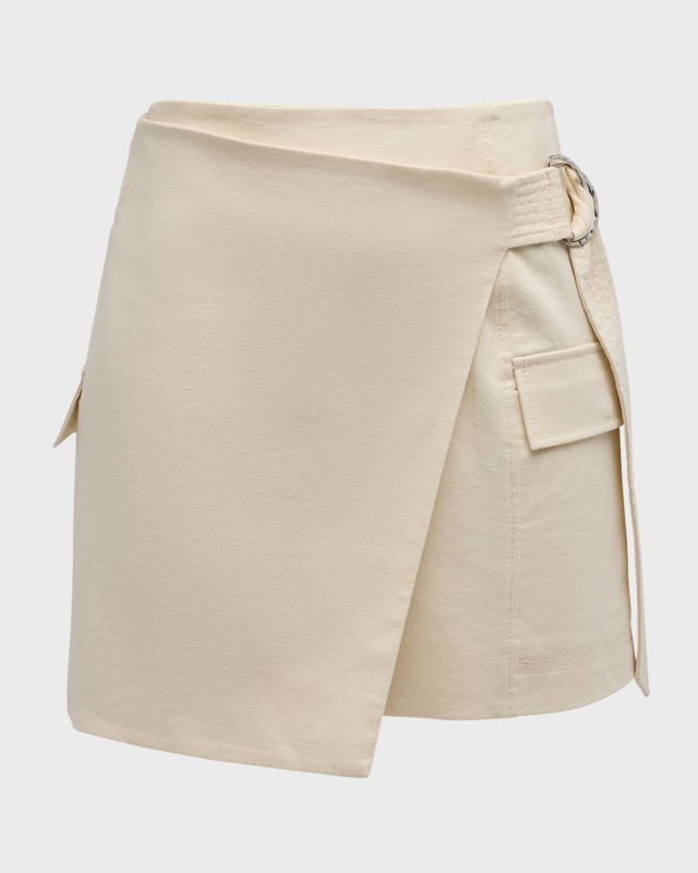 Huxley Belted Mini Cargo Skirt