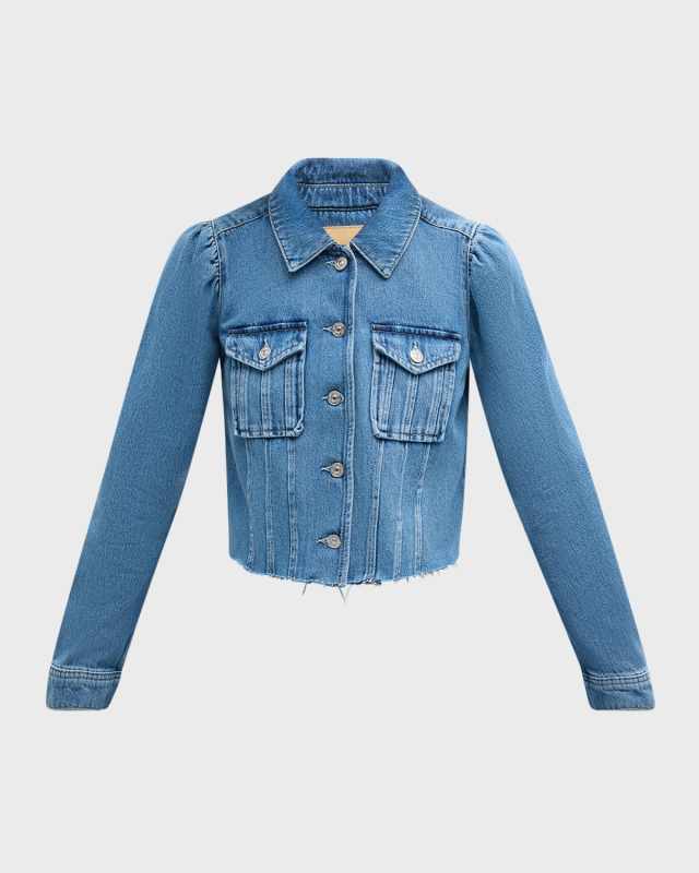 Pacey Cropped Denim Jacket