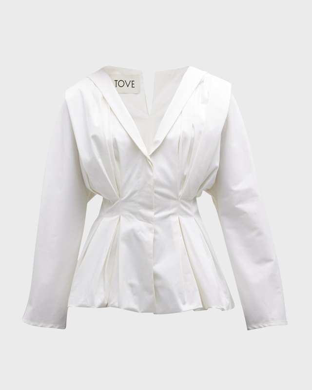 Ebba Pleated Top