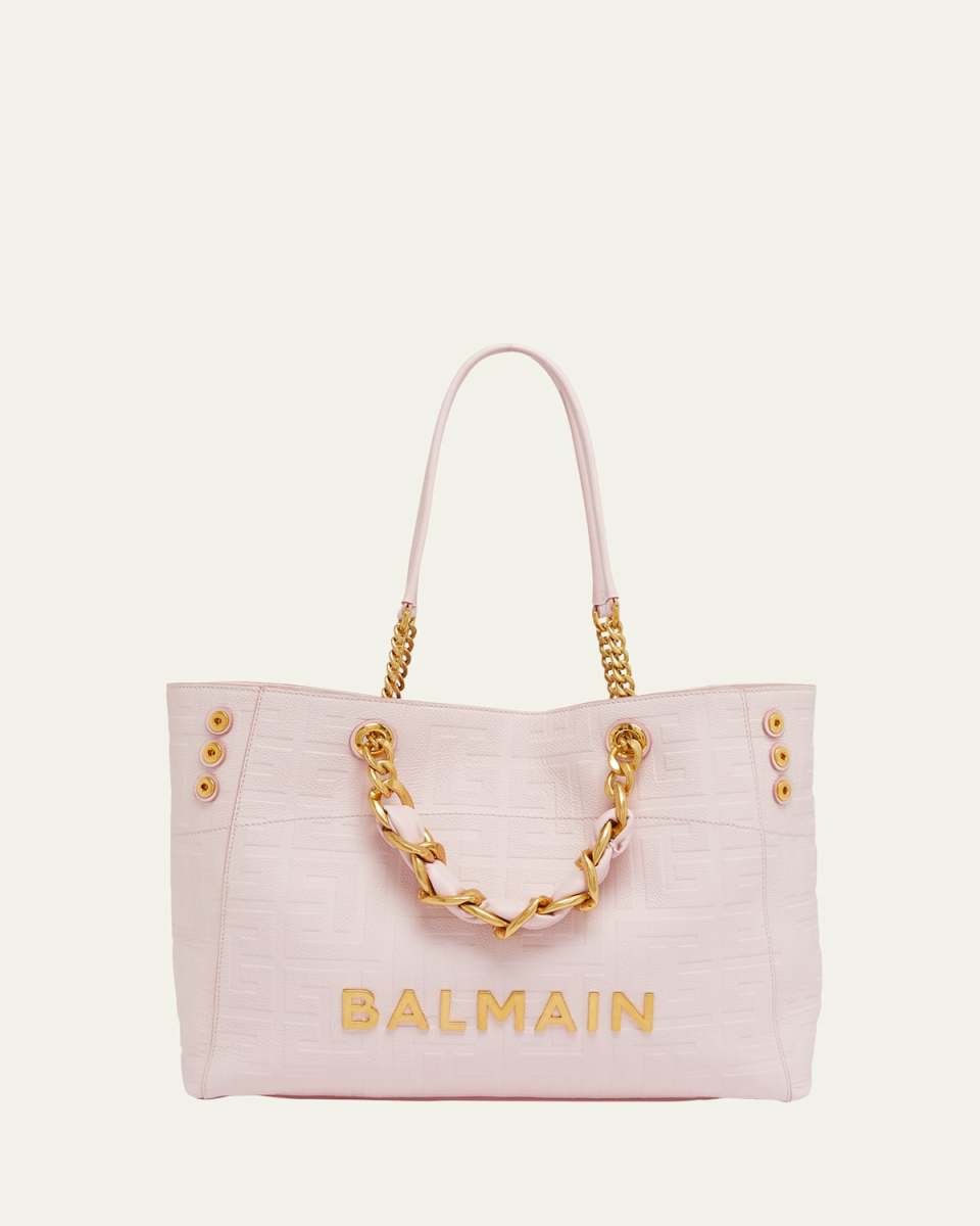 1945 Tote Bag in Monogram Embossed Leather