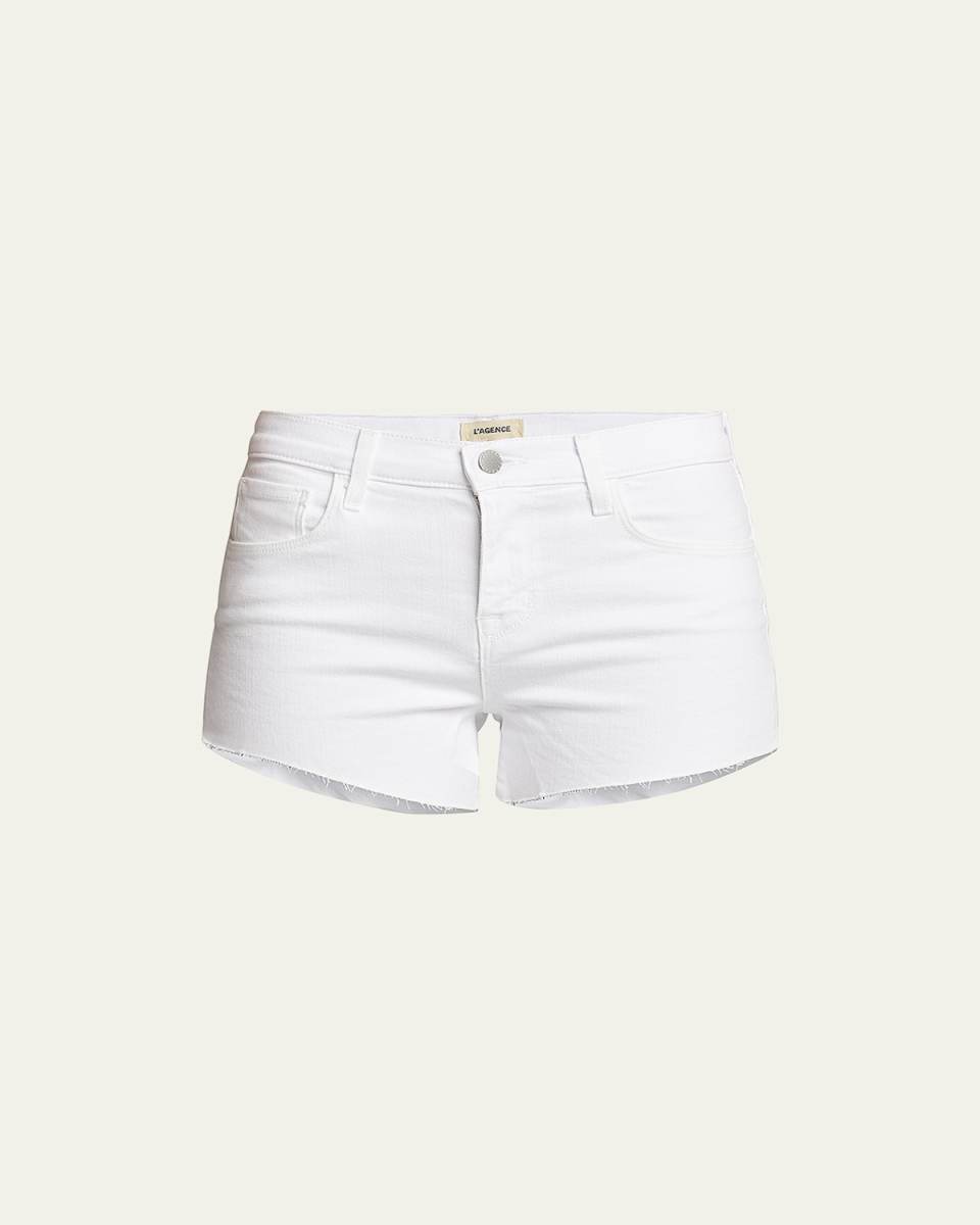 Audrey Mid-Rise Cutoff Shorts