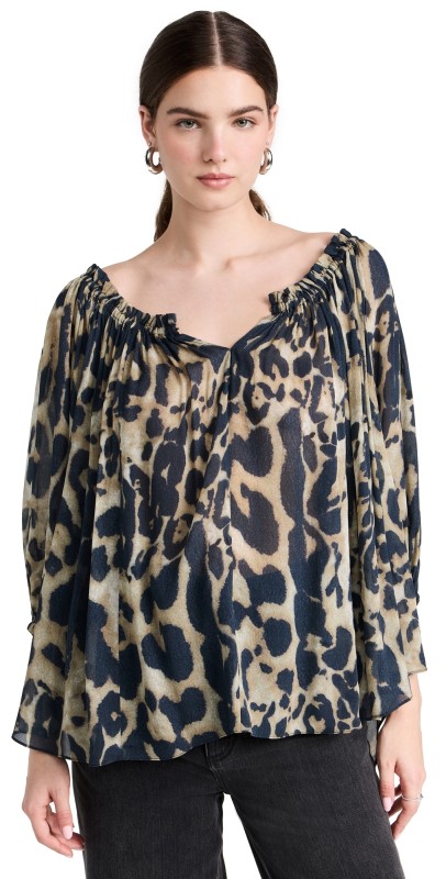 IRO Jalani Blouse Leopard