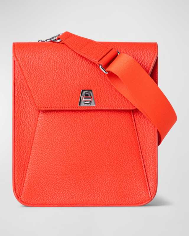 Anouk Small Leather Messenger Bag