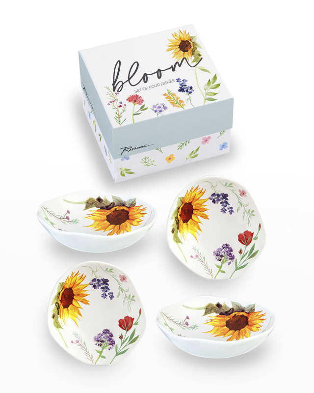 Bloom Dipping Dishes, Set of 4