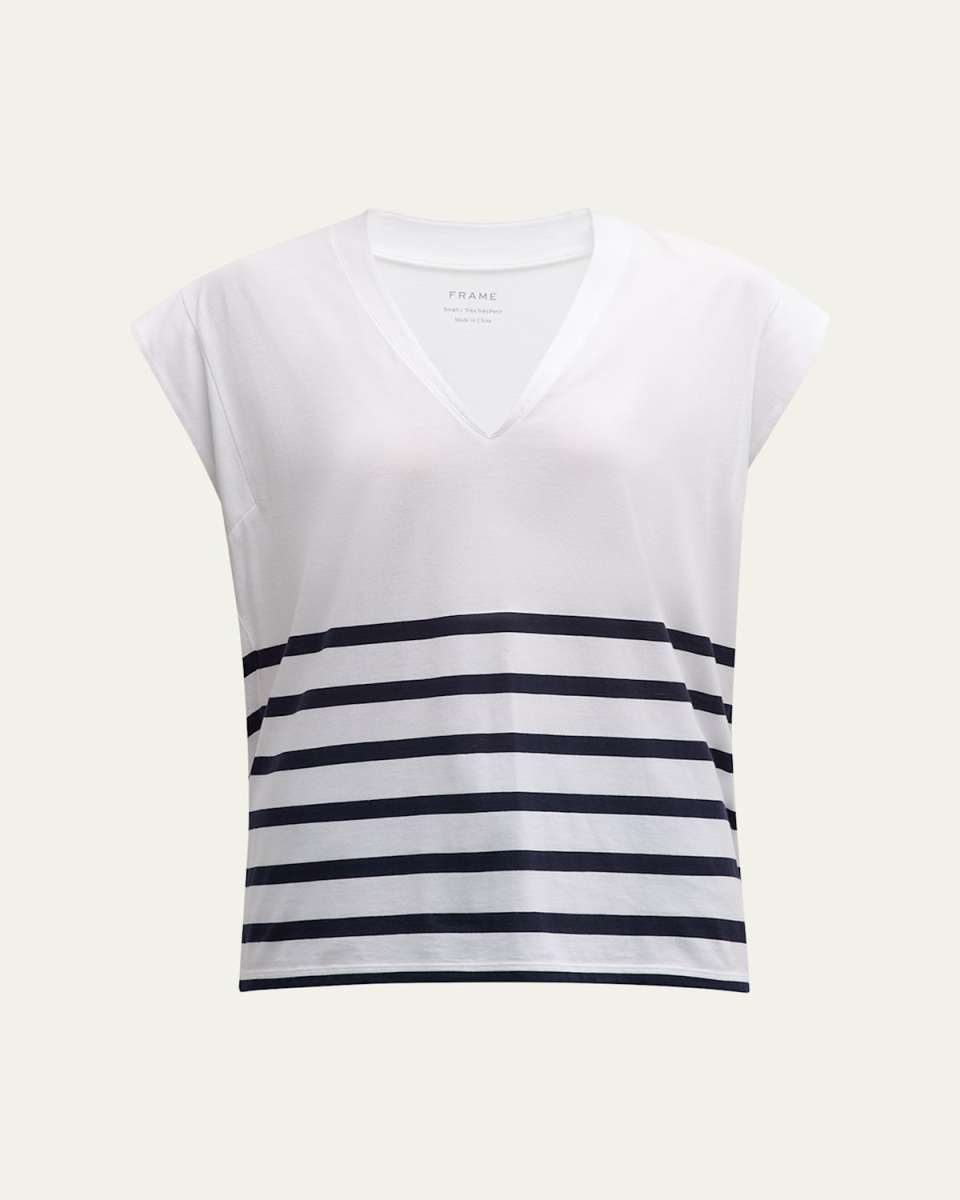 Le Mid Rise V-Neck T