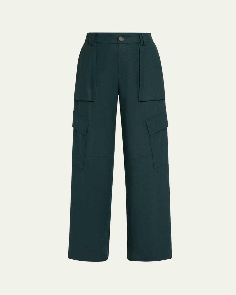 Flannel Wide-Leg Ravers Pant