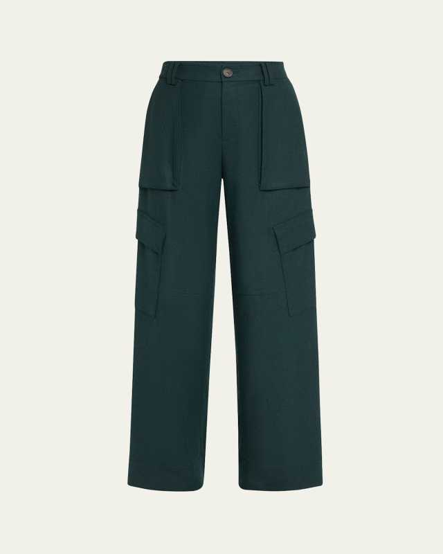 Flannel Wide-Leg Ravers Pant