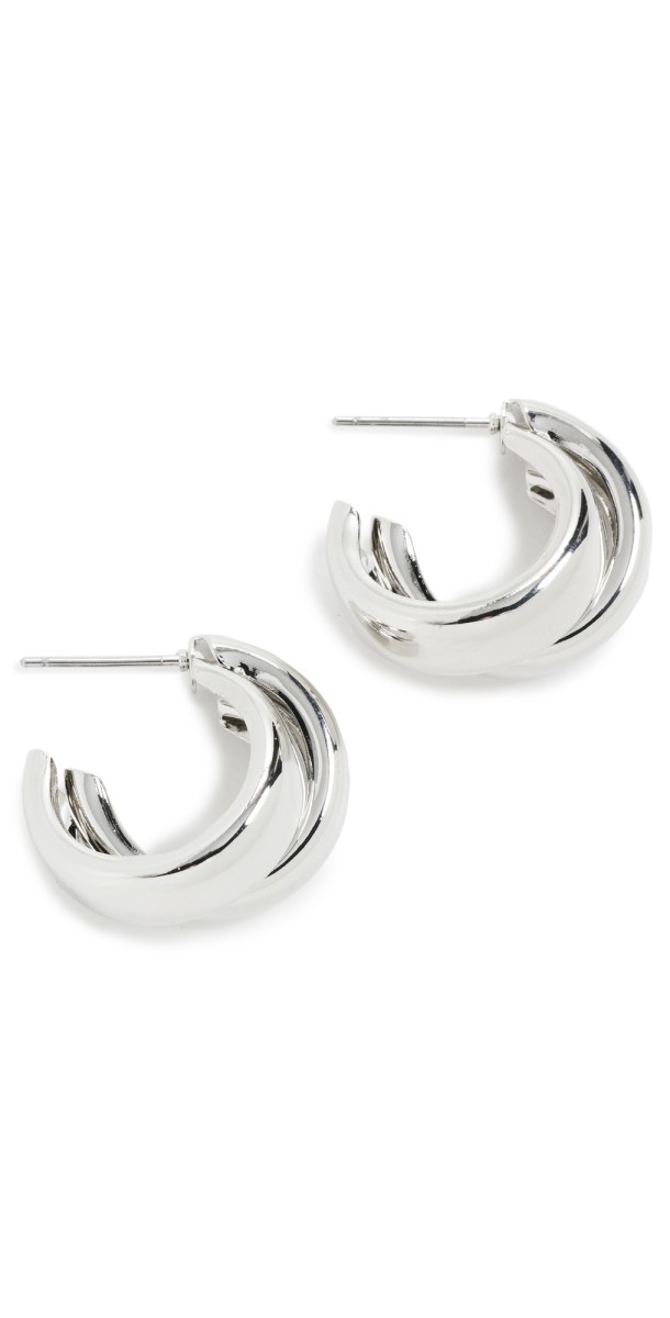 SHASHI Frankie Earrings Silver