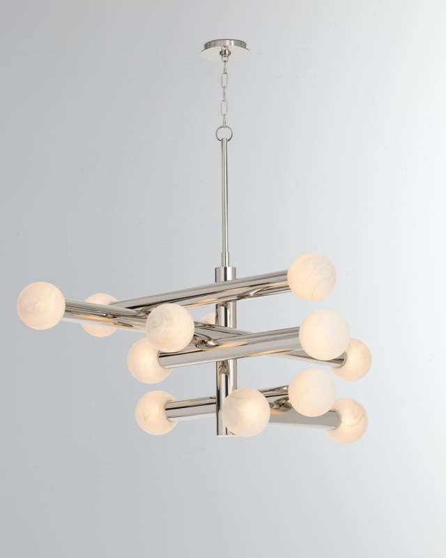 Dion 42" 12-Light Chandelier