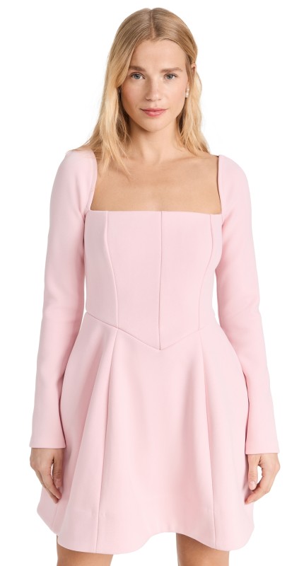 STAUD Belinda Dress Cherry Blossom