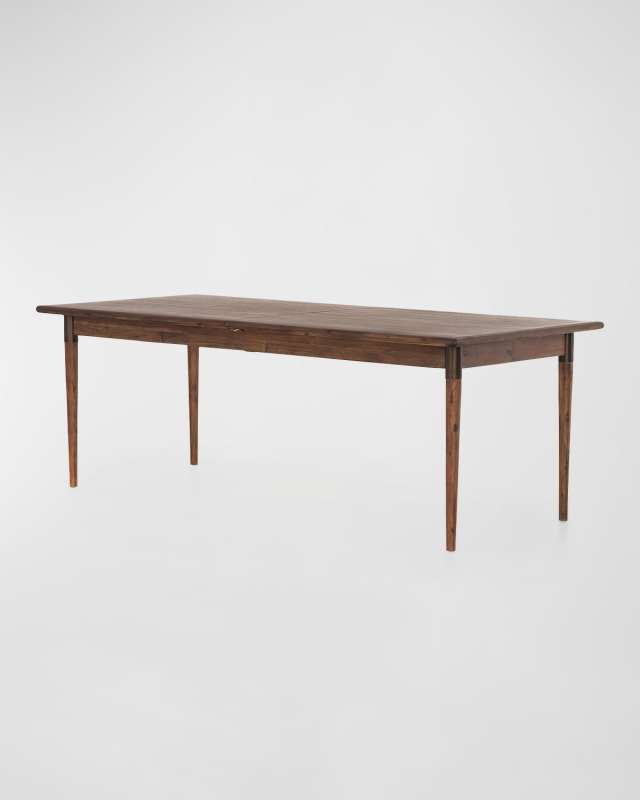 Harper 84" Dining Table with Extension