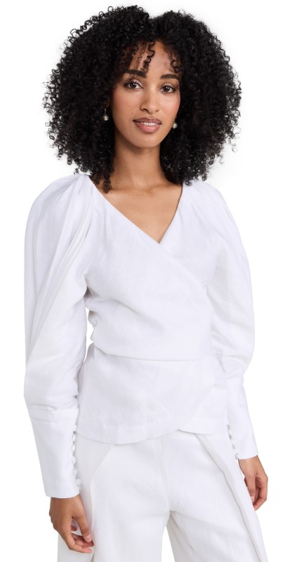 Maylé Vásquez Erlicia Blouse White