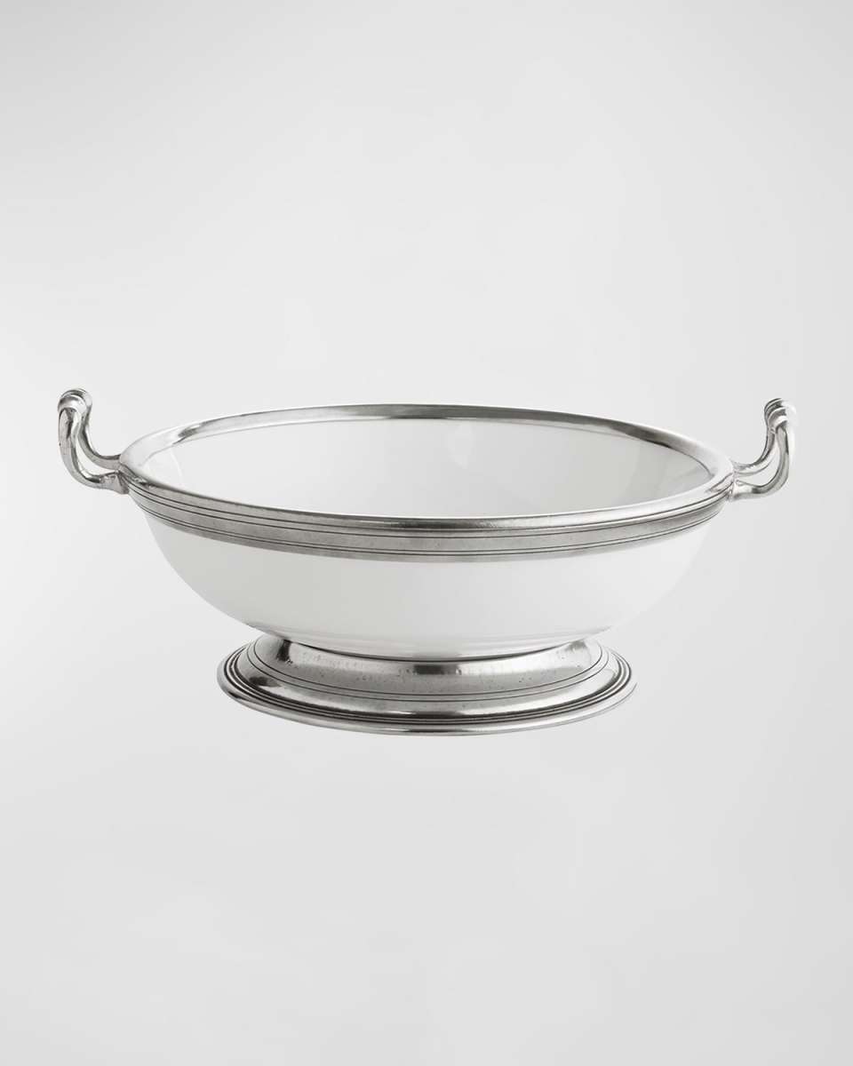 Tuscan Medium Footed Bowl with Handles