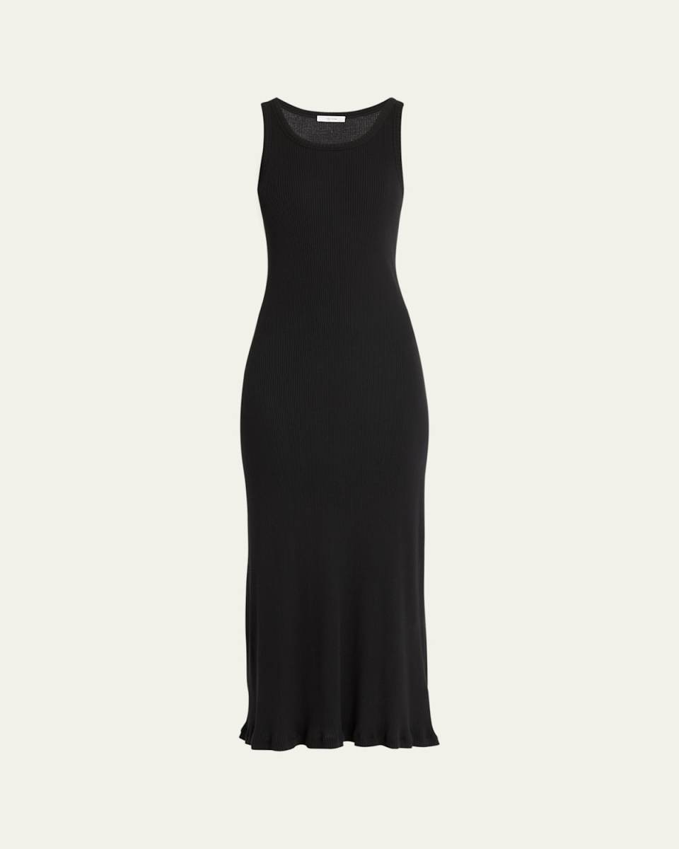 Yule Sleeveless Rib Maxi Dress