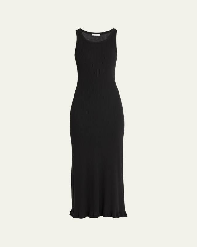 Yule Sleeveless Rib Maxi Dress