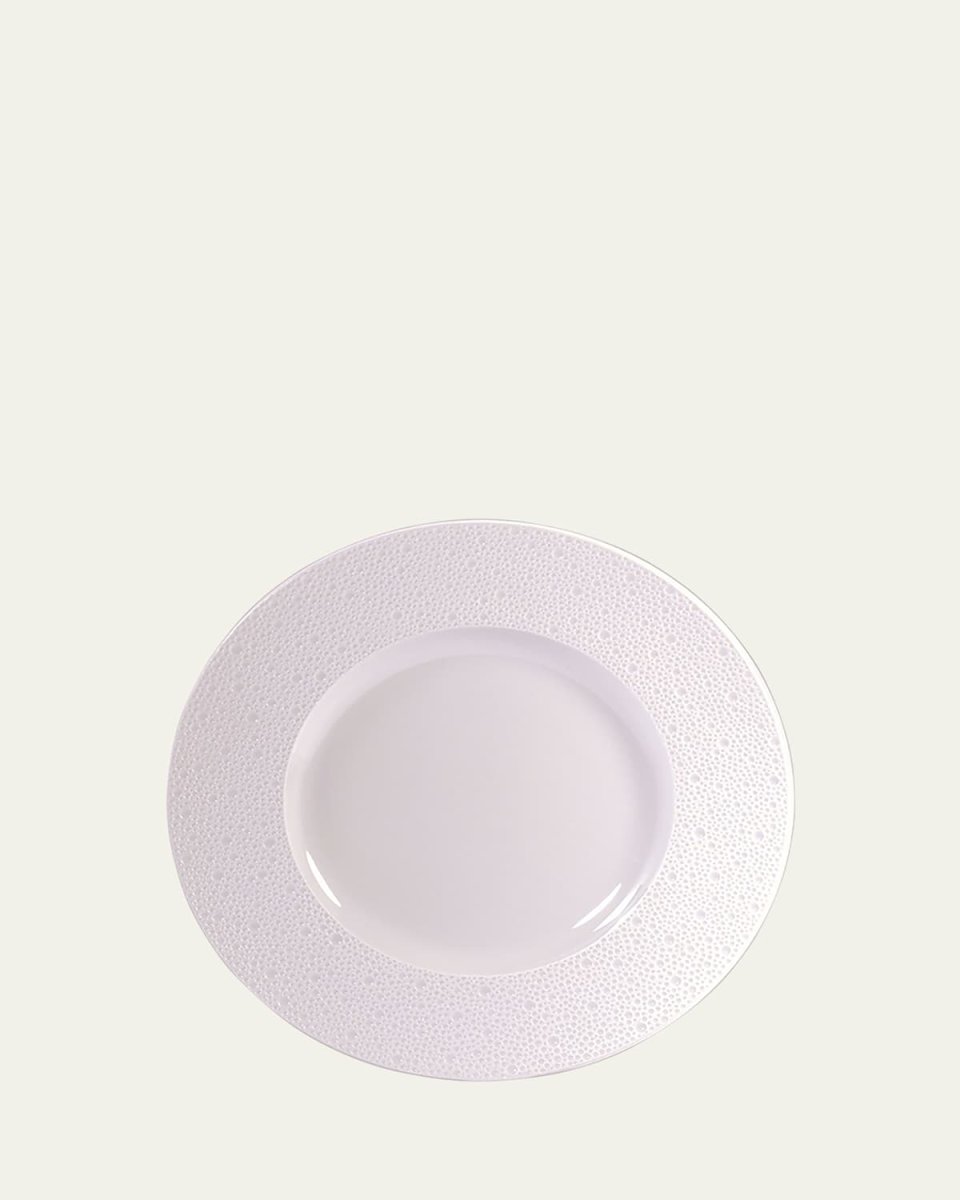 Ecume White Service Plate