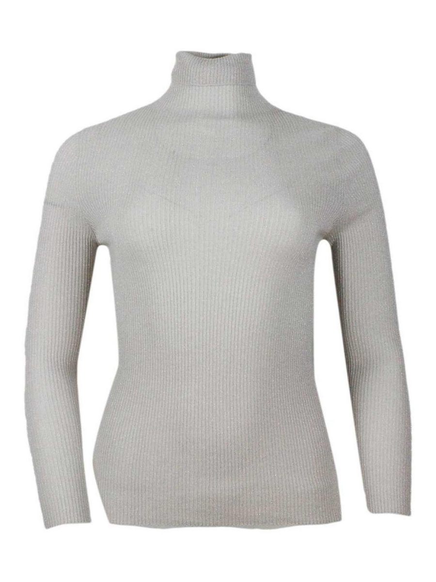 Fabiana Filippi Pull Col Rond - Beige