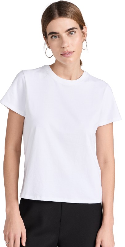 ATM Anthony Thomas Melillo Heavyweight Crew Tee White