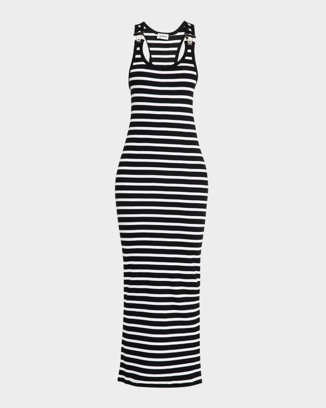 Mariniere Rib Maxi Tank Dress