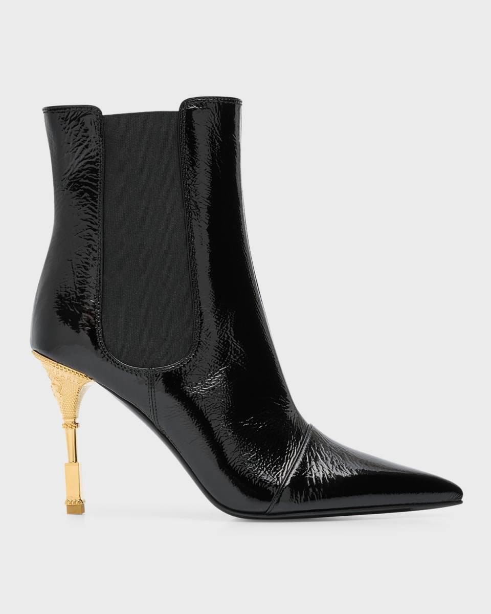 Moneta Patent Ankle Bootie