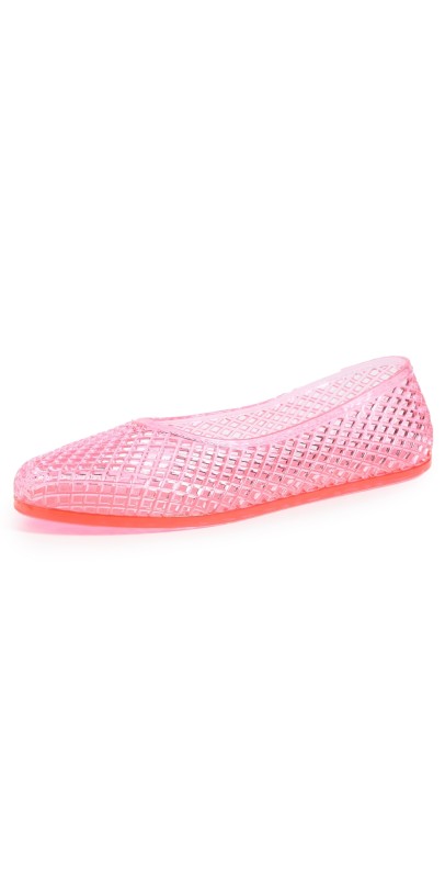 Ancient Greek Sandals Iro Jelly Flats Pink