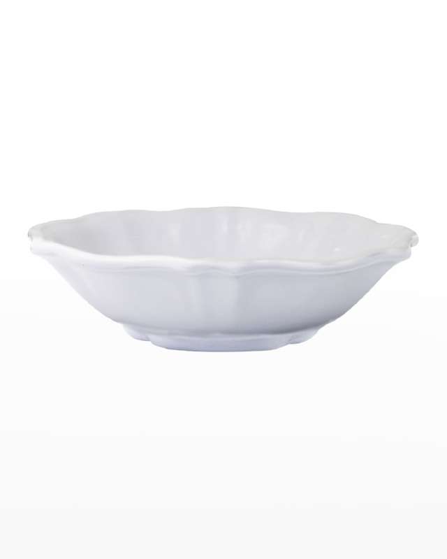Basque White Cereal Bowl Set Of 4