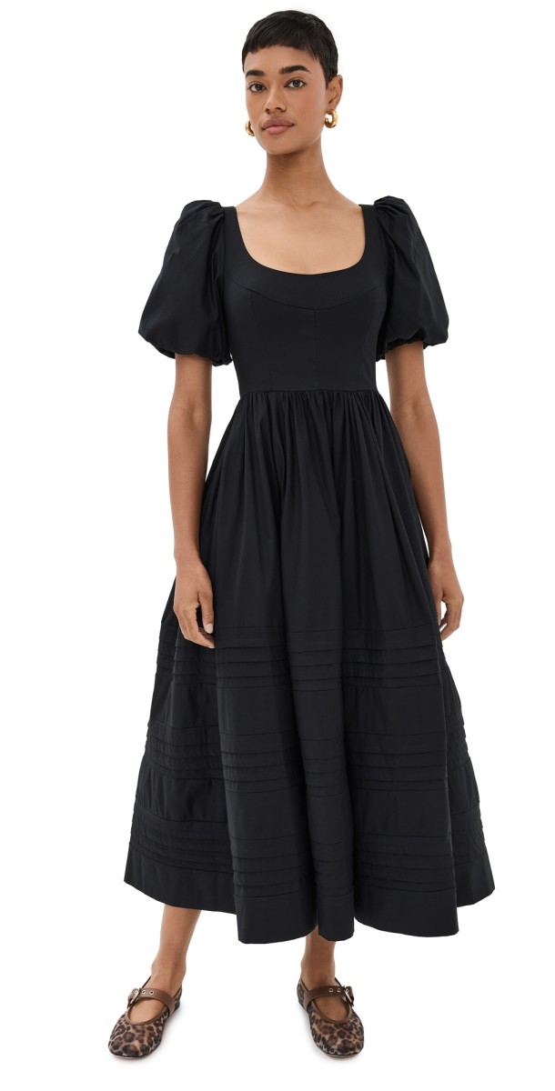Reformation Everlyn Dress Black